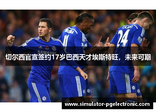 切尔西官宣签约17岁巴西天才埃斯特旺，未来可期